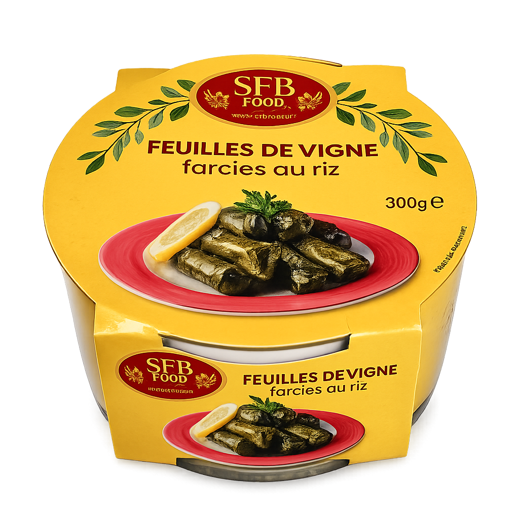 Feuille de vigne farcis au riz 300g Sarma